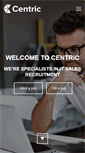 Mobile Screenshot of centricresource.com